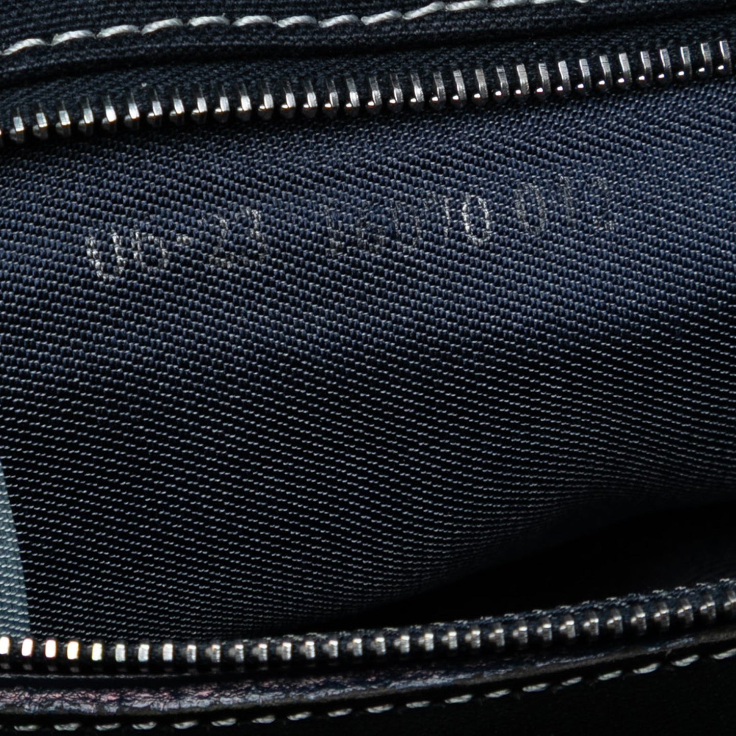 Fendi Canvas Baguette Shoulder Bag