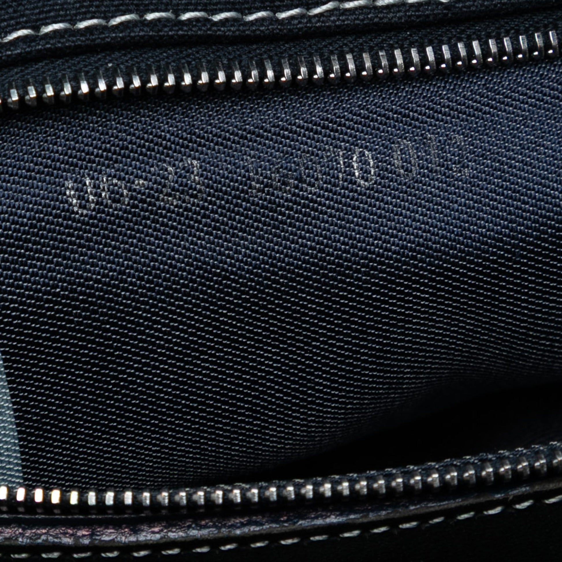 Fendi Canvas Baguette Shoulder Bag