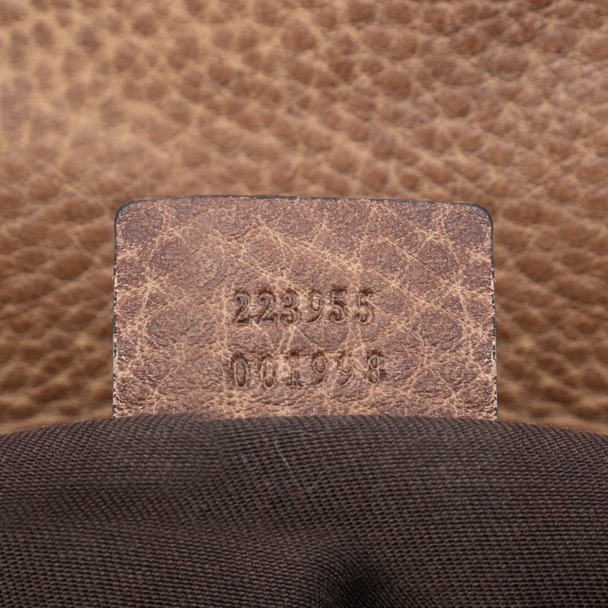 Gucci Large Leather New Pelham Satchel