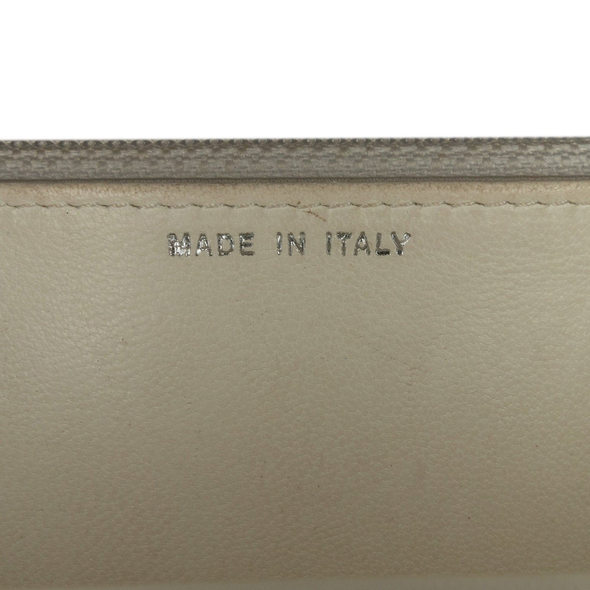 Chanel CC Coated Tweed Wallet On Chain