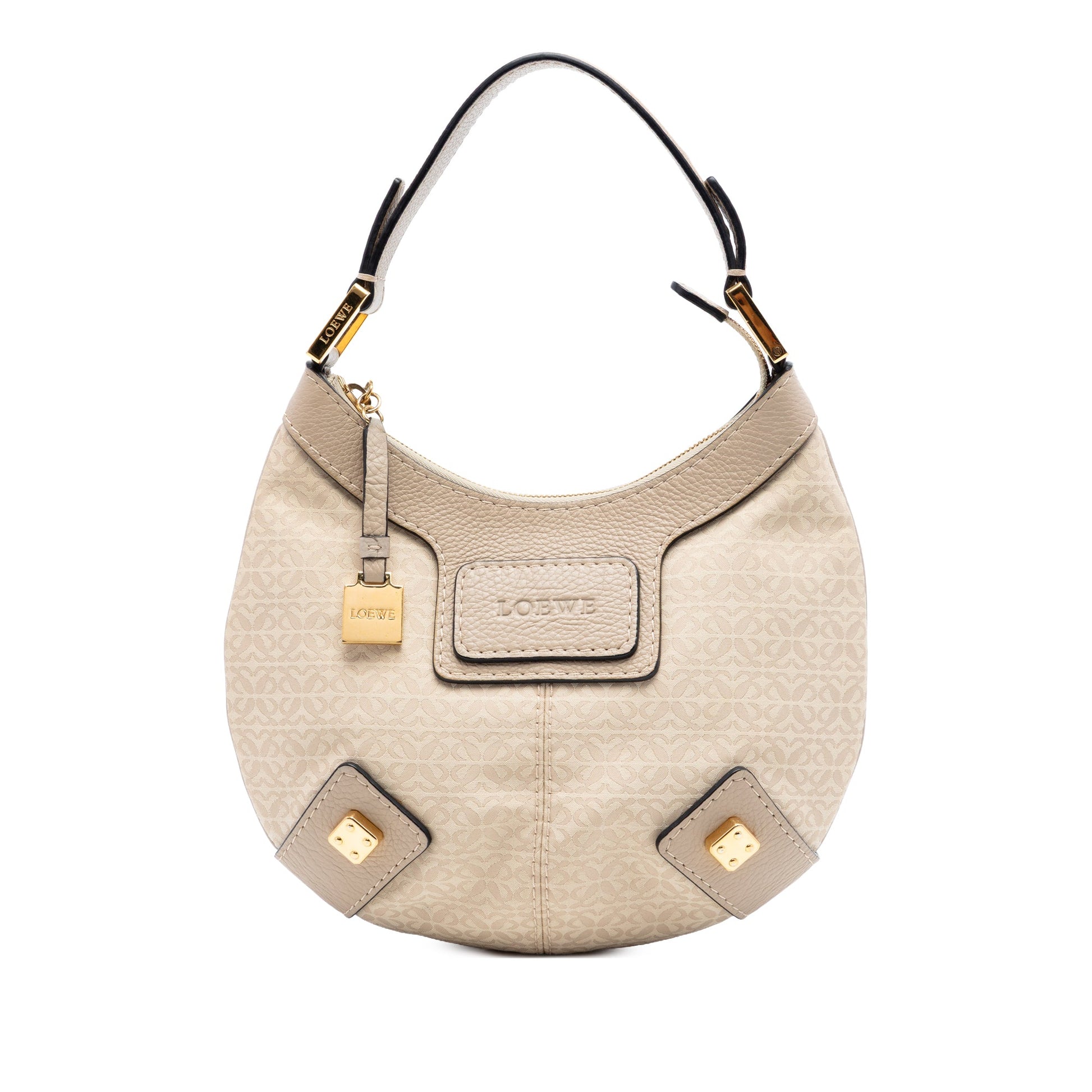 LOEWE Anagram Canvas New Road Hobo