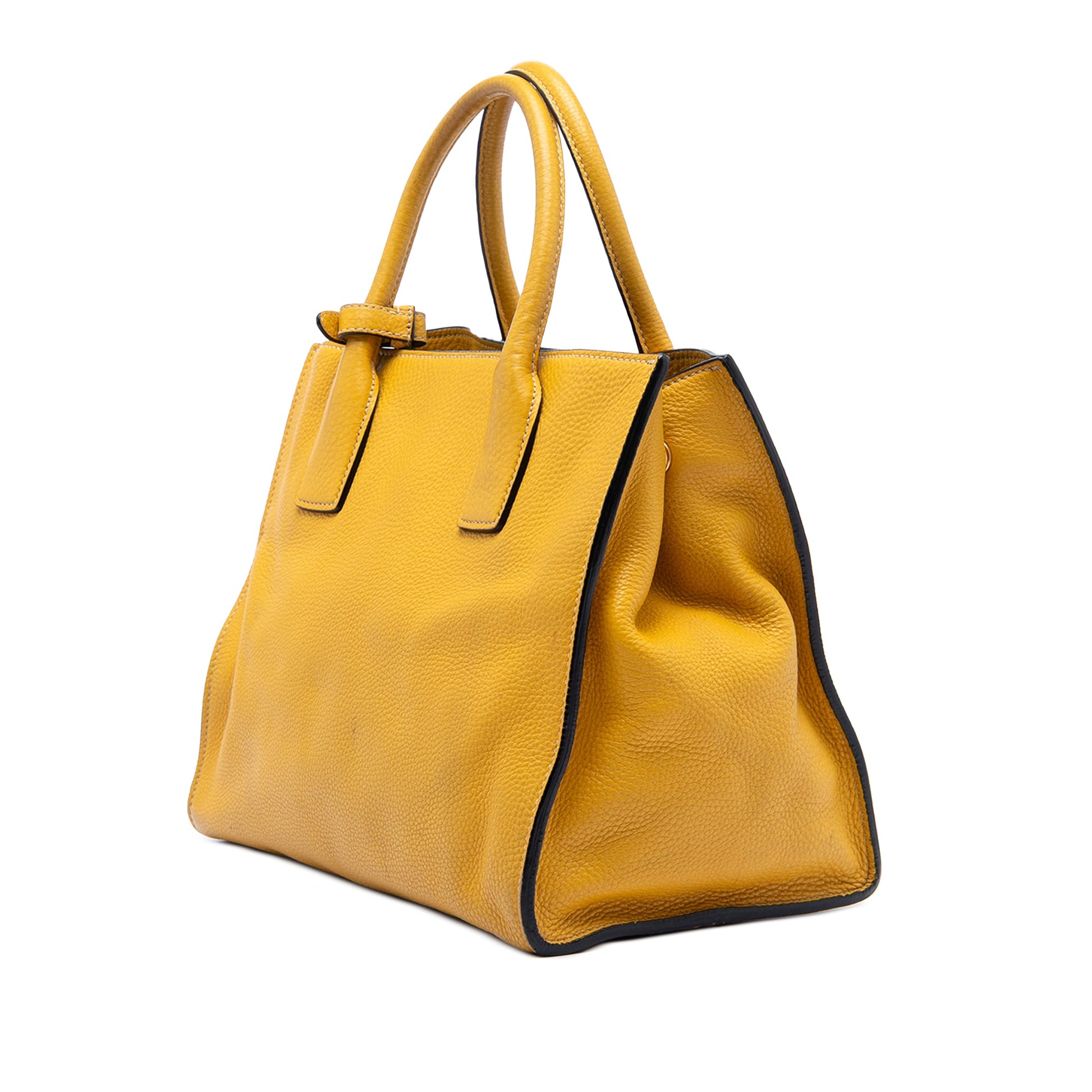 Prada Vitello Daino Open Convertible Tote