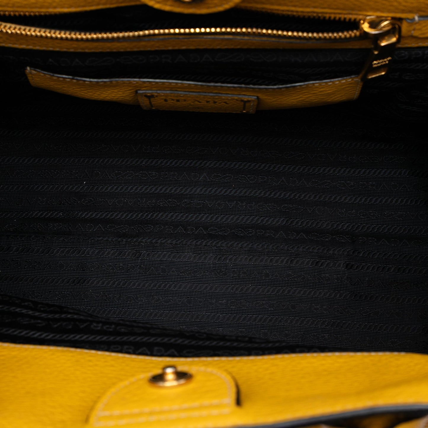 Prada Vitello Daino Open Convertible Tote