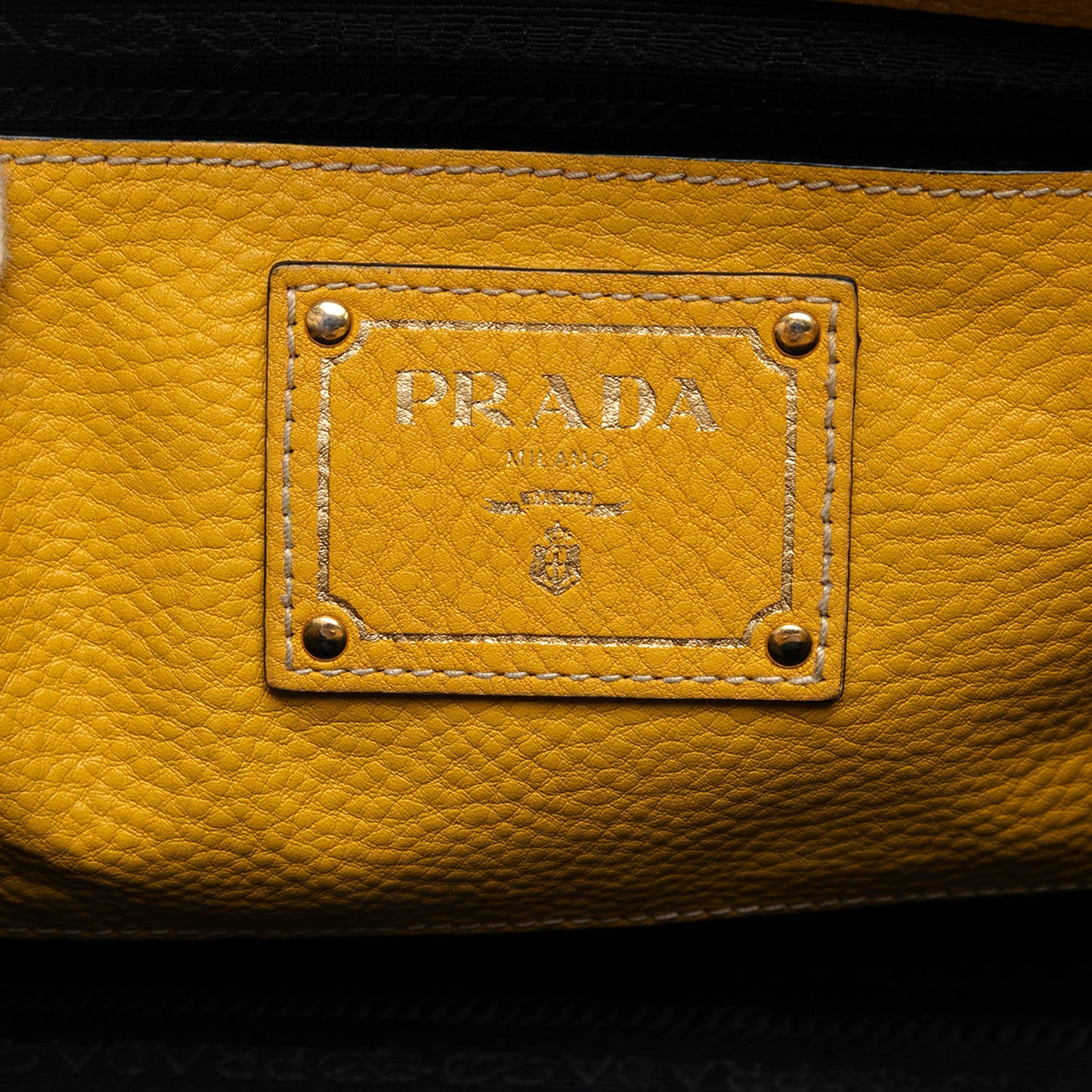 Prada Vitello Daino Open Convertible Tote