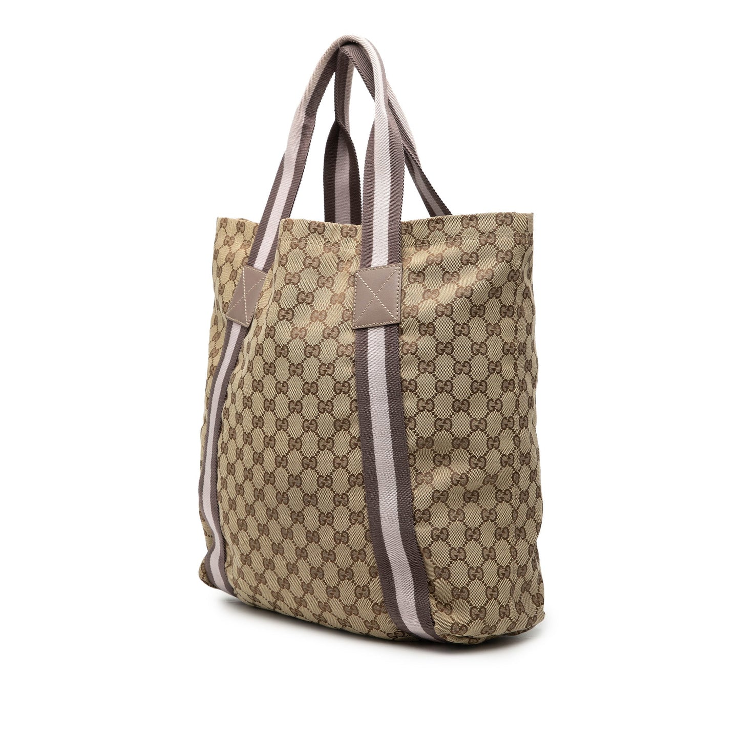 Gucci GG Canvas Web Tote