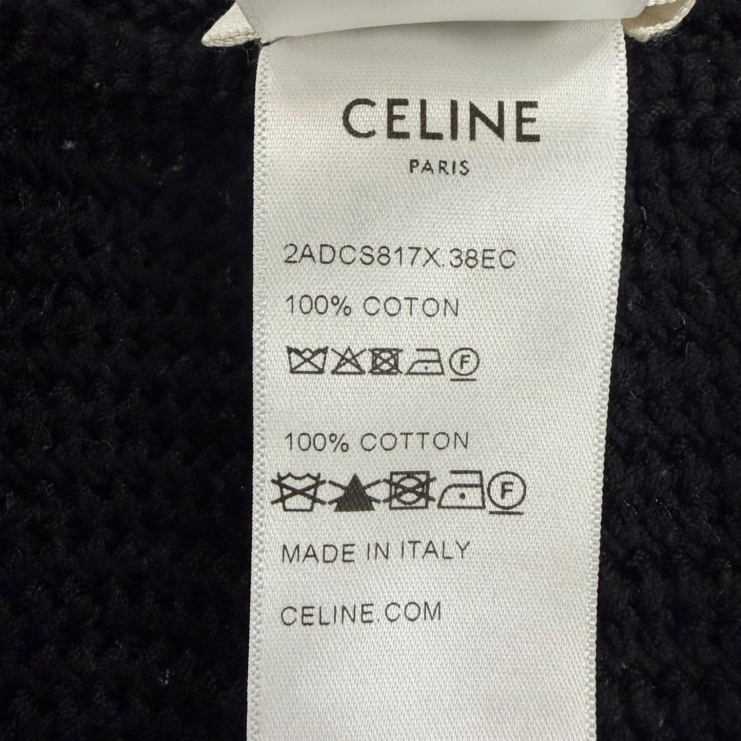 Celine Crocheted Cotton Crossbody