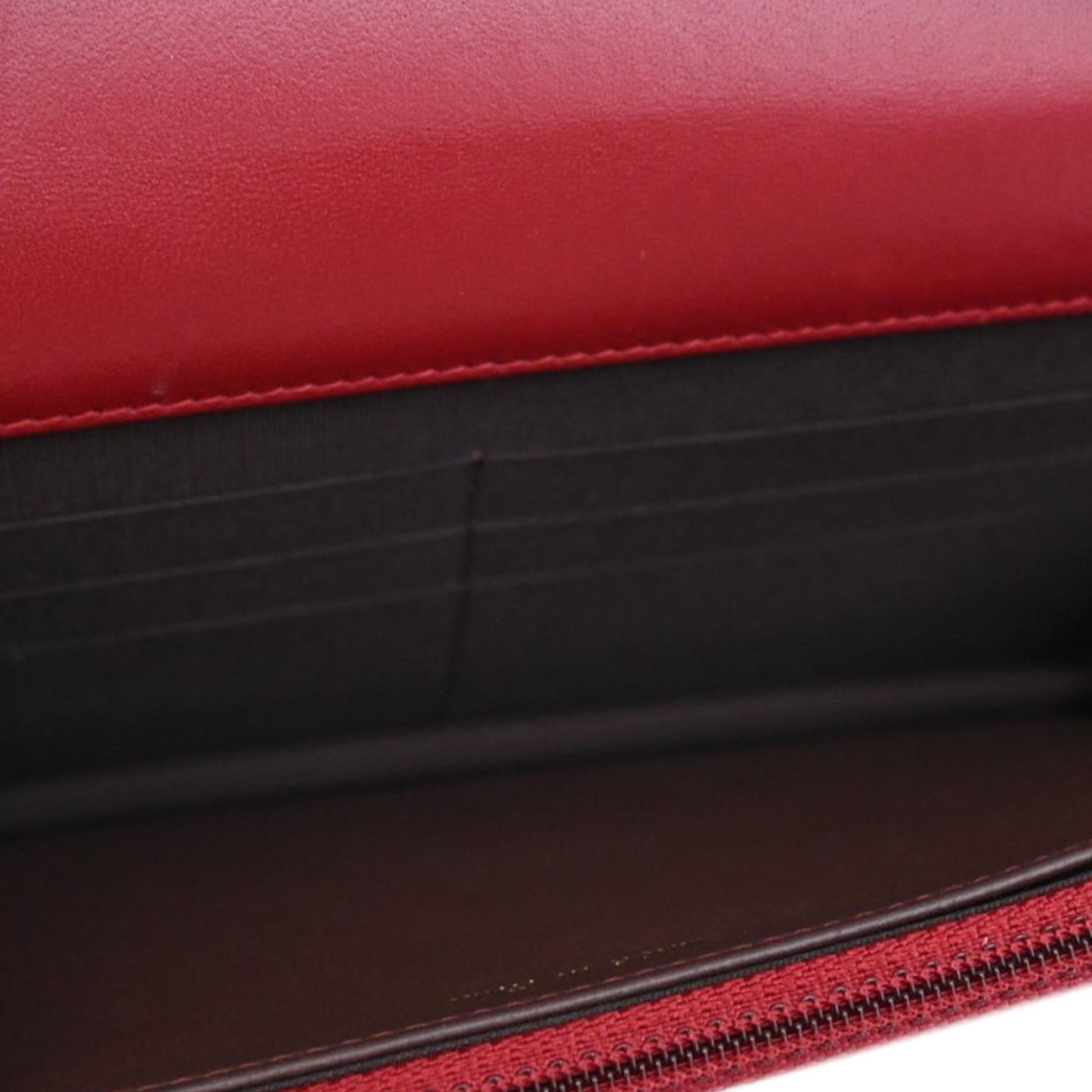 Quilted Lambskin Trendy CC Wallet On Chain