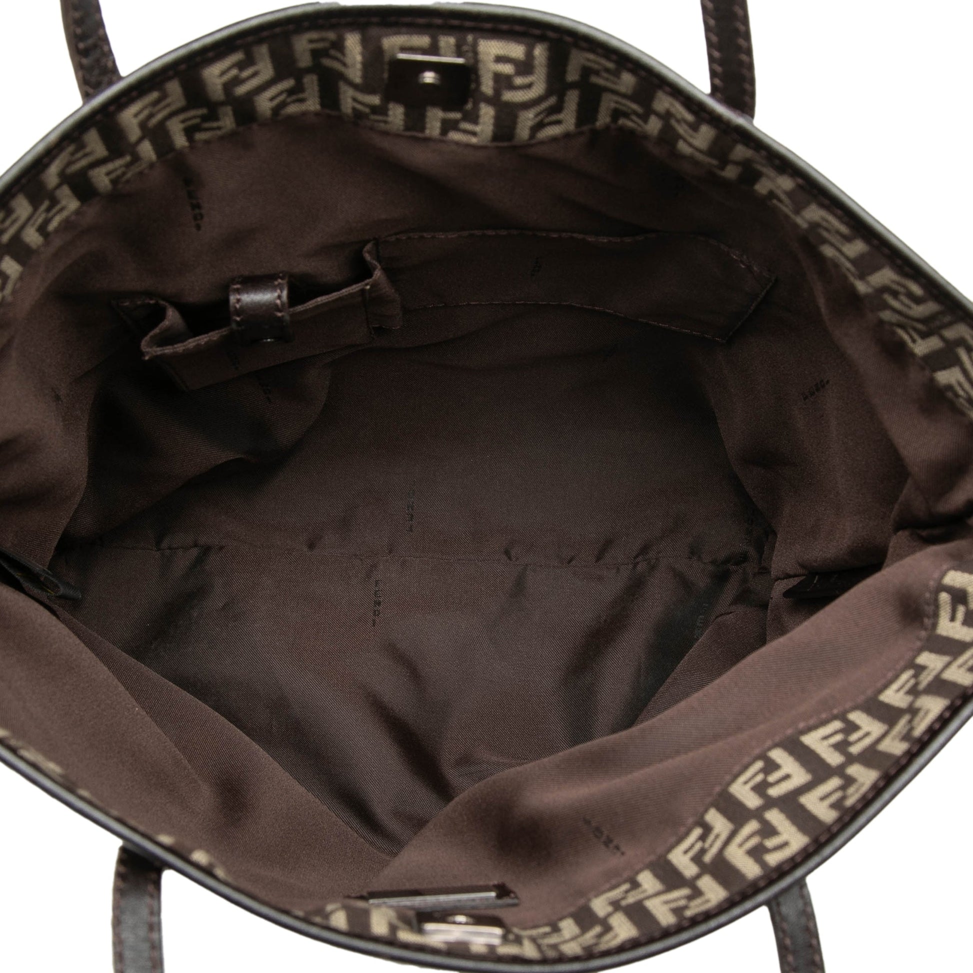 Fendi Zucchino Canvas Tote