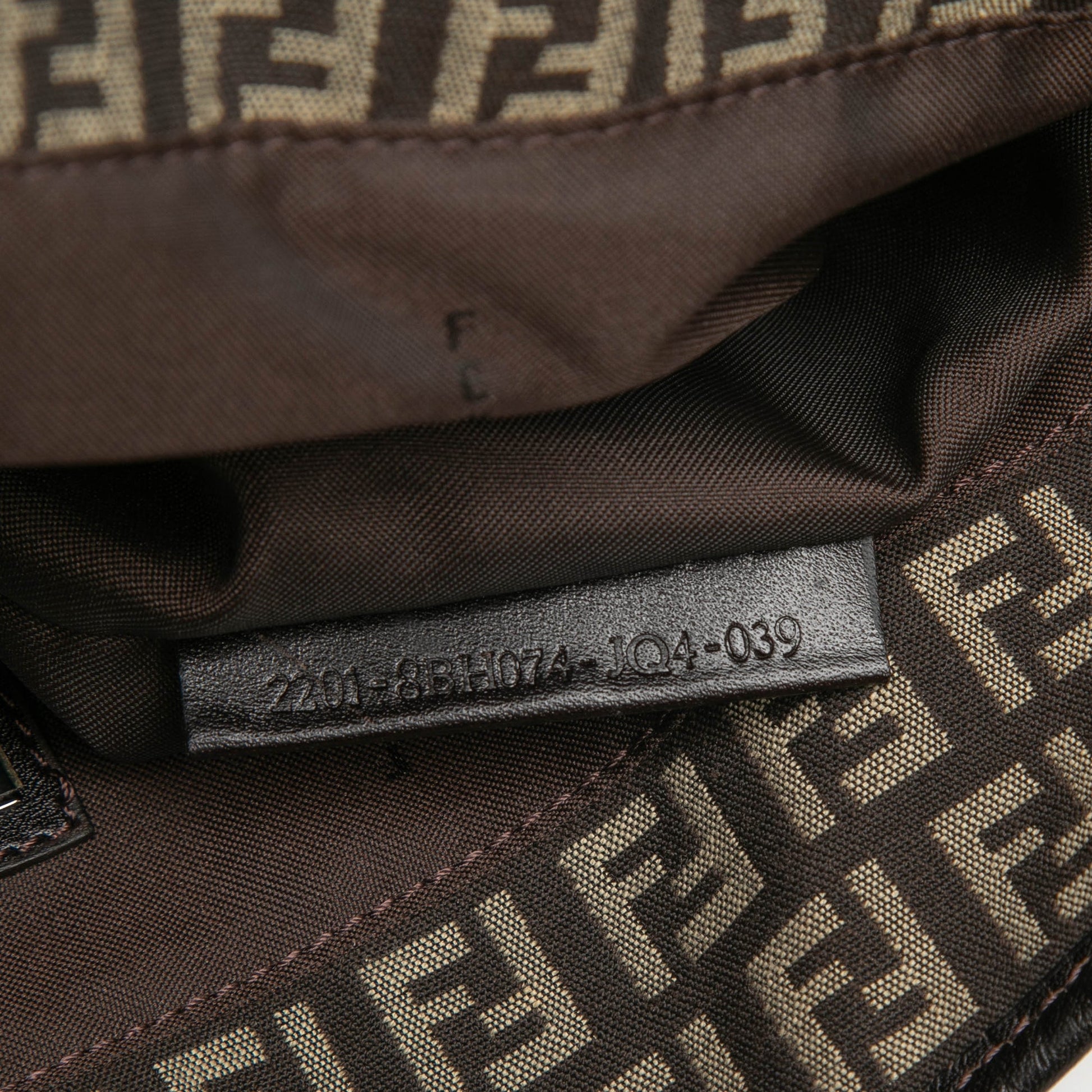 Fendi Zucchino Canvas Tote