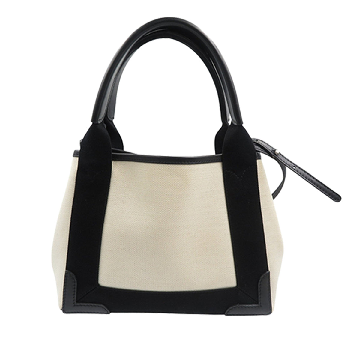 Balenciaga Canvas Navy Cabas XS