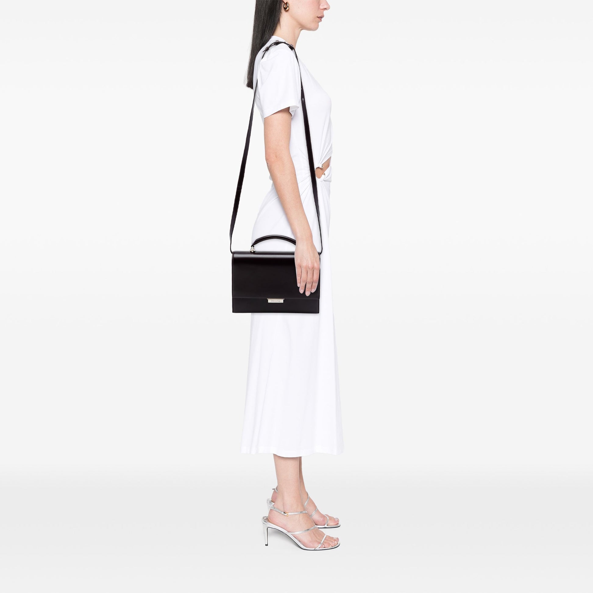 Saint Laurent Leather Babylone Top Handle Bag