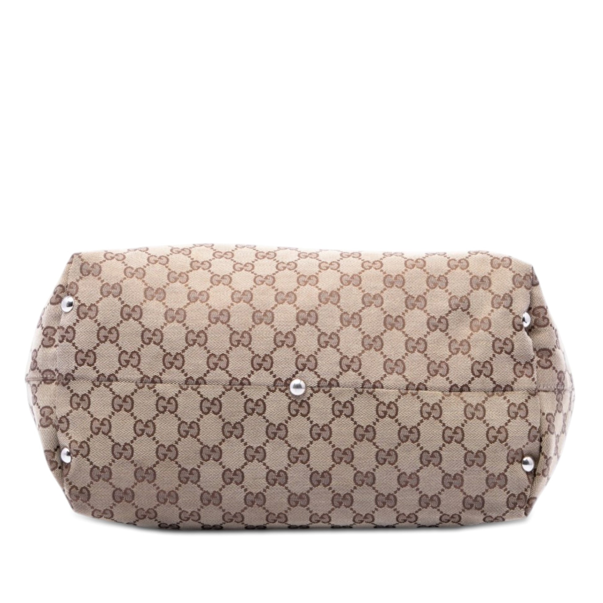 Gucci GG Canvas Icon Bit Tote