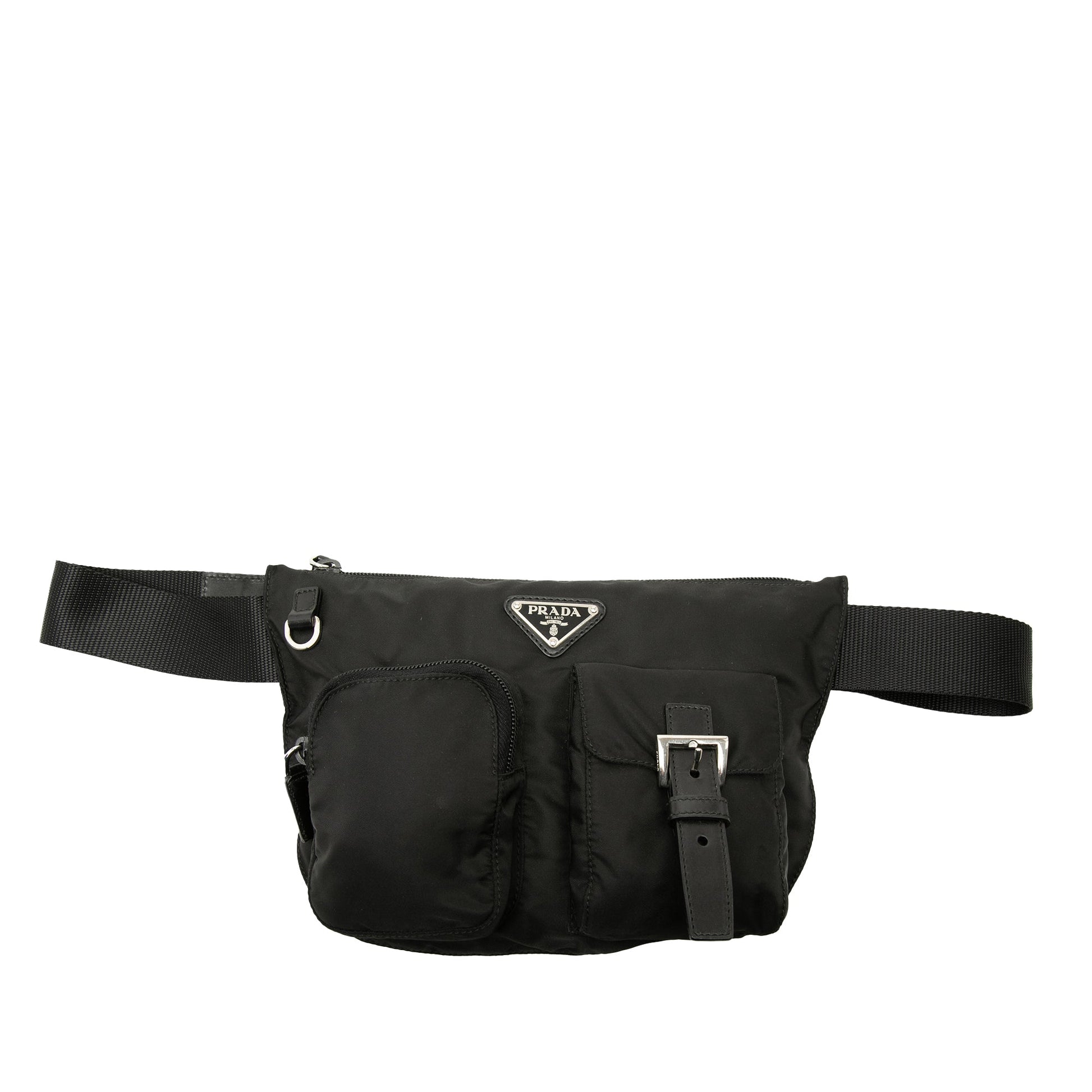 Prada Tessuto Multi Pocket Belt Bag
