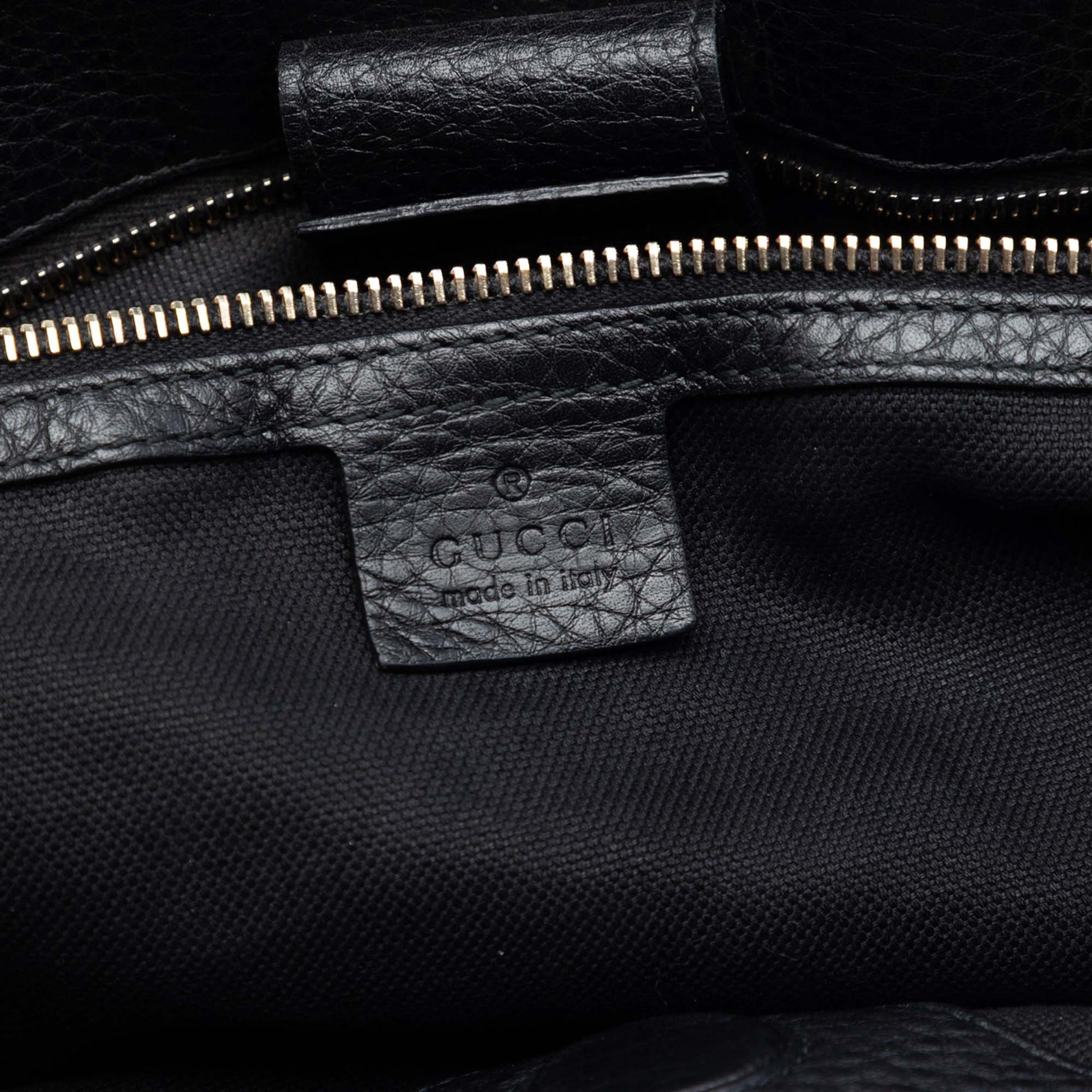 Gucci Large Calfskin Bamboo Shopper Satchel