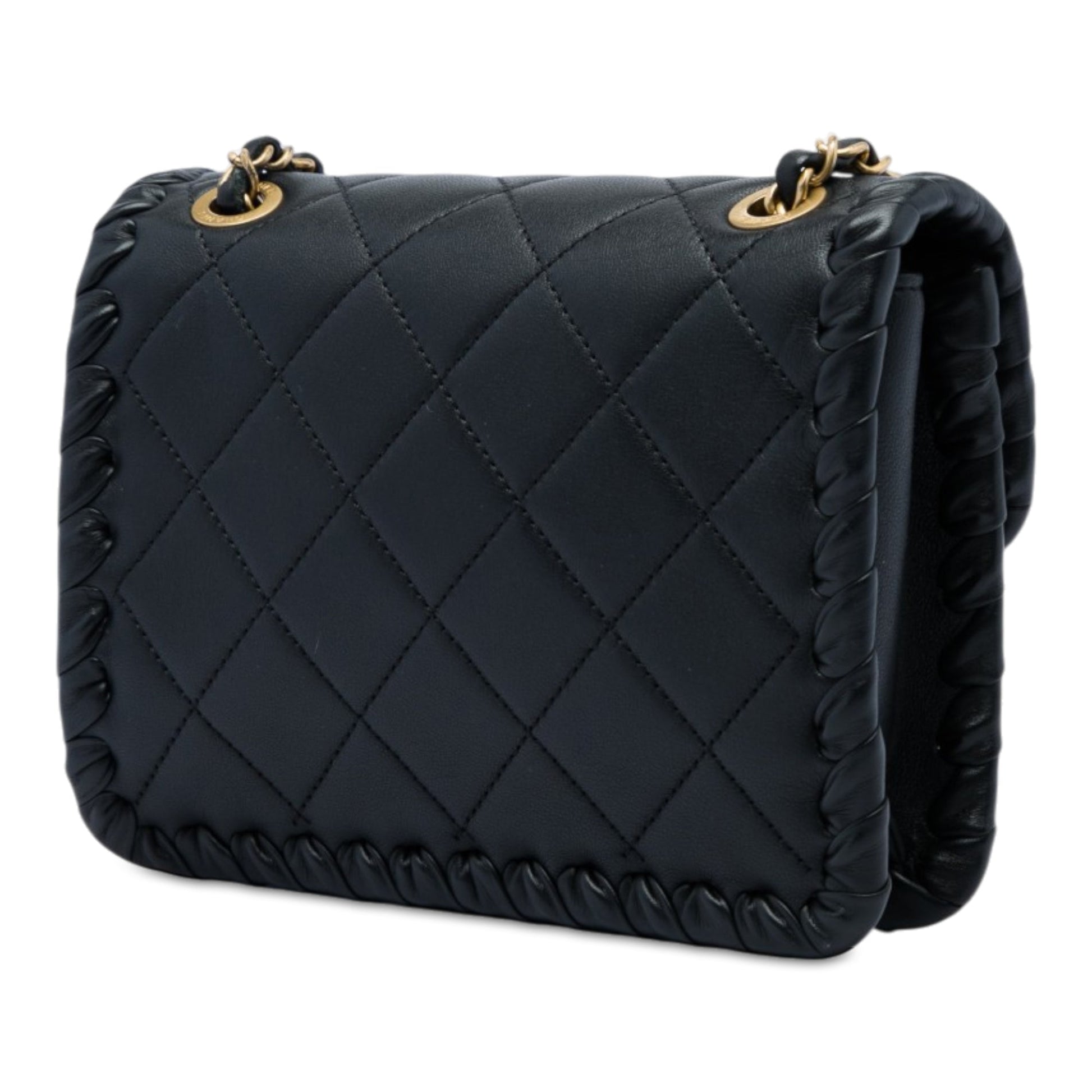 Chanel Mini CC Quilted Calfskin Braided My Own Frame Flap