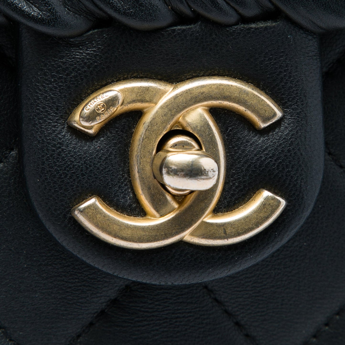 Chanel Mini CC Quilted Calfskin Braided My Own Frame Flap