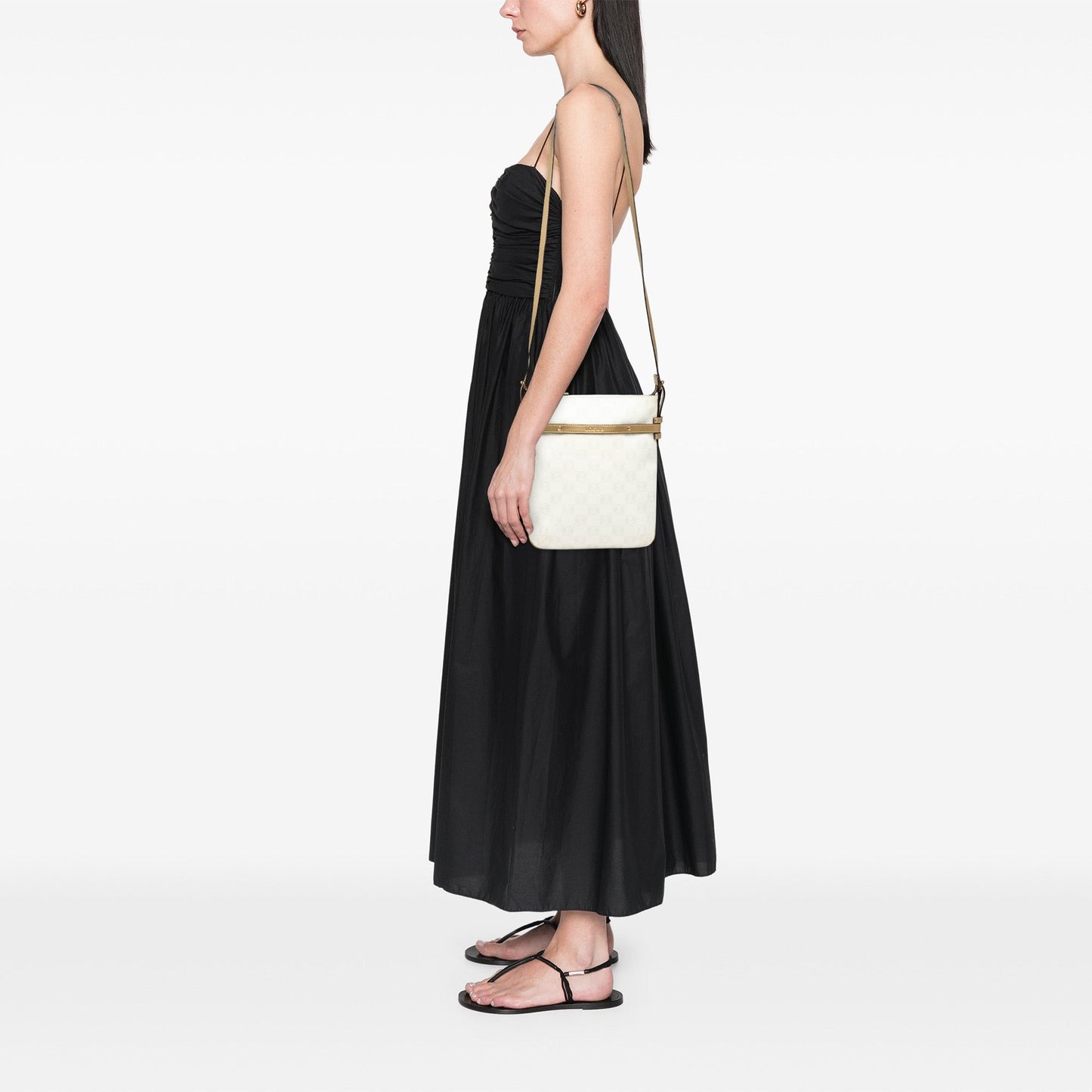 LOEWE Anagram Coated Canvas Crossbody