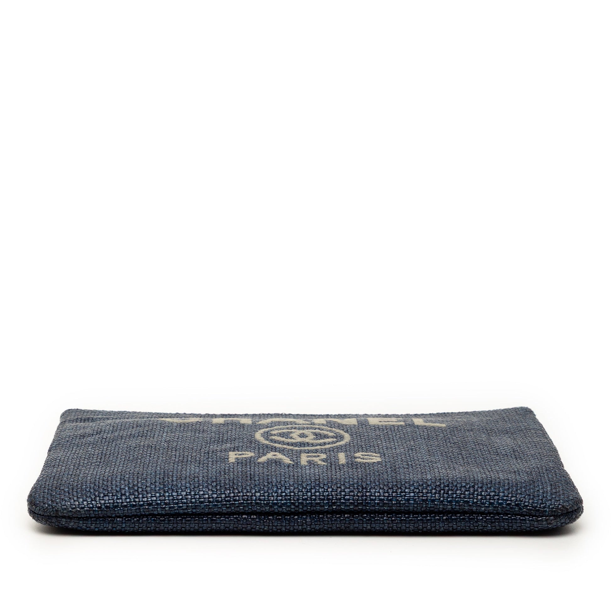 Chanel Medium Denim Deauville O Case Clutch