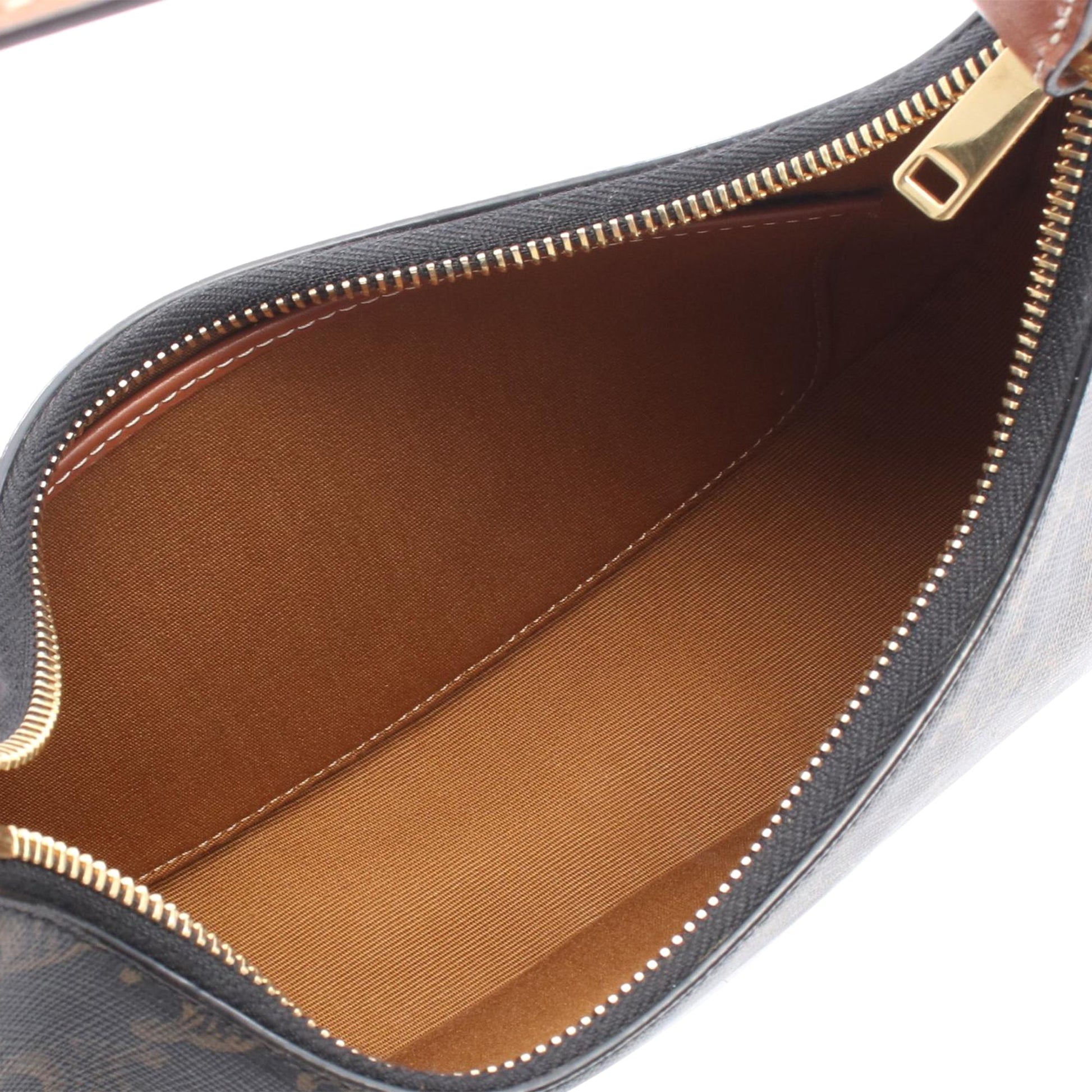 Celine Medium Triomphe Coated Canvas Ava Shoulder Bag