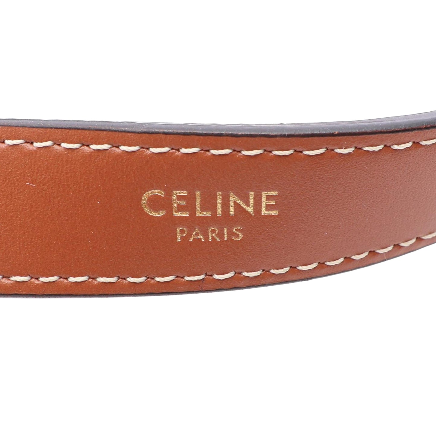 Celine Medium Triomphe Coated Canvas Ava Shoulder Bag