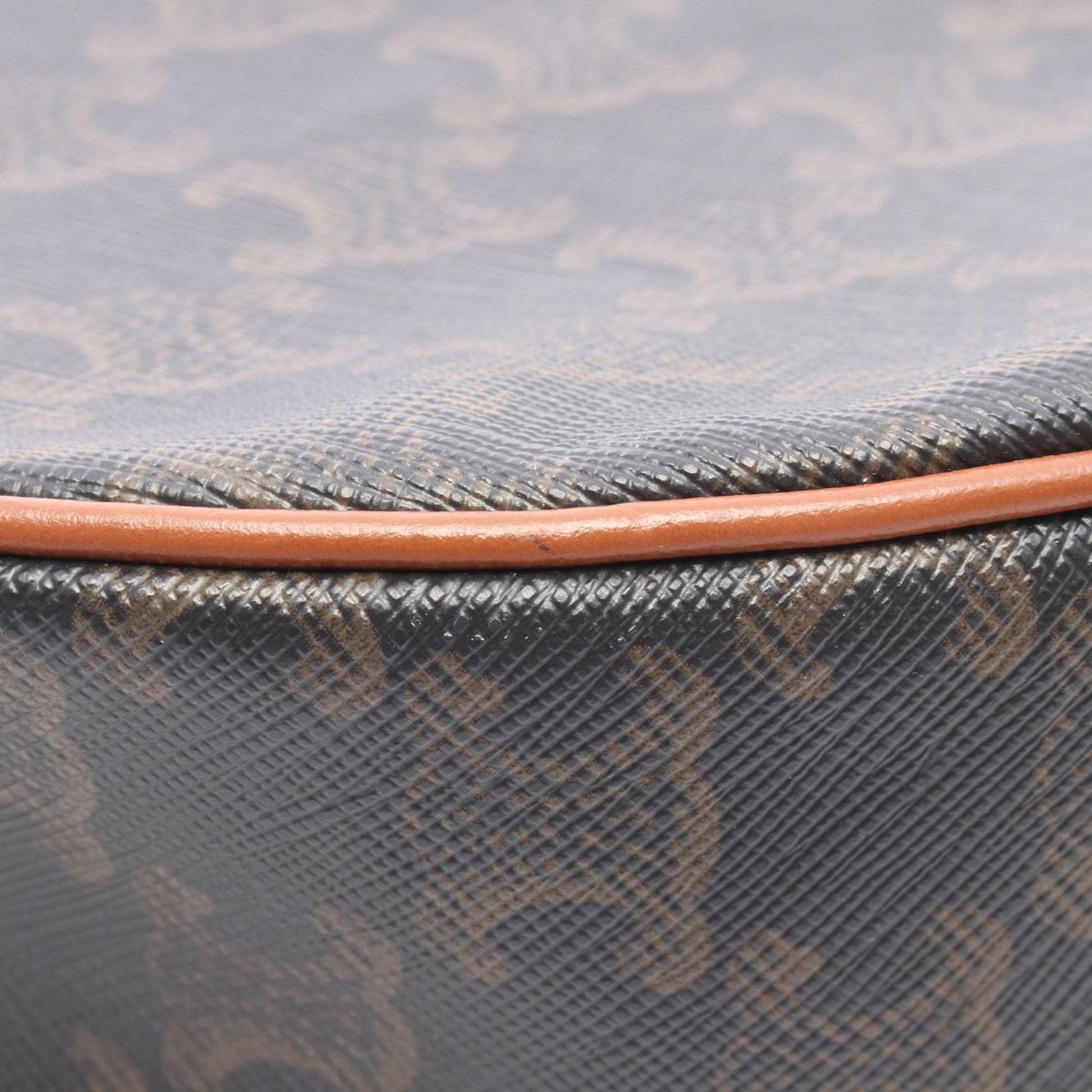 Celine Medium Triomphe Coated Canvas Ava Shoulder Bag