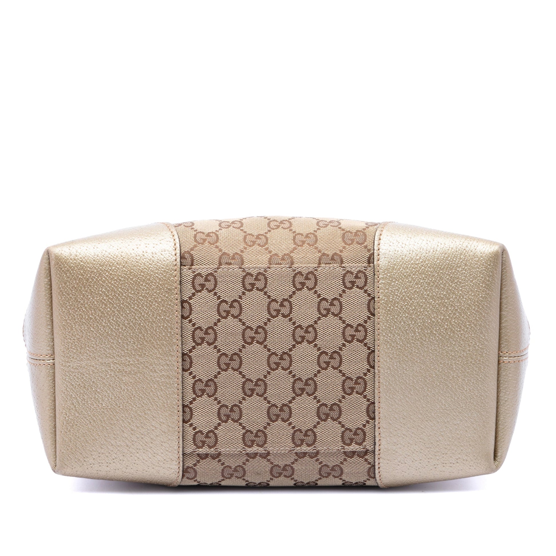 Gucci Medium GG Canvas Bree Fold Over Tote