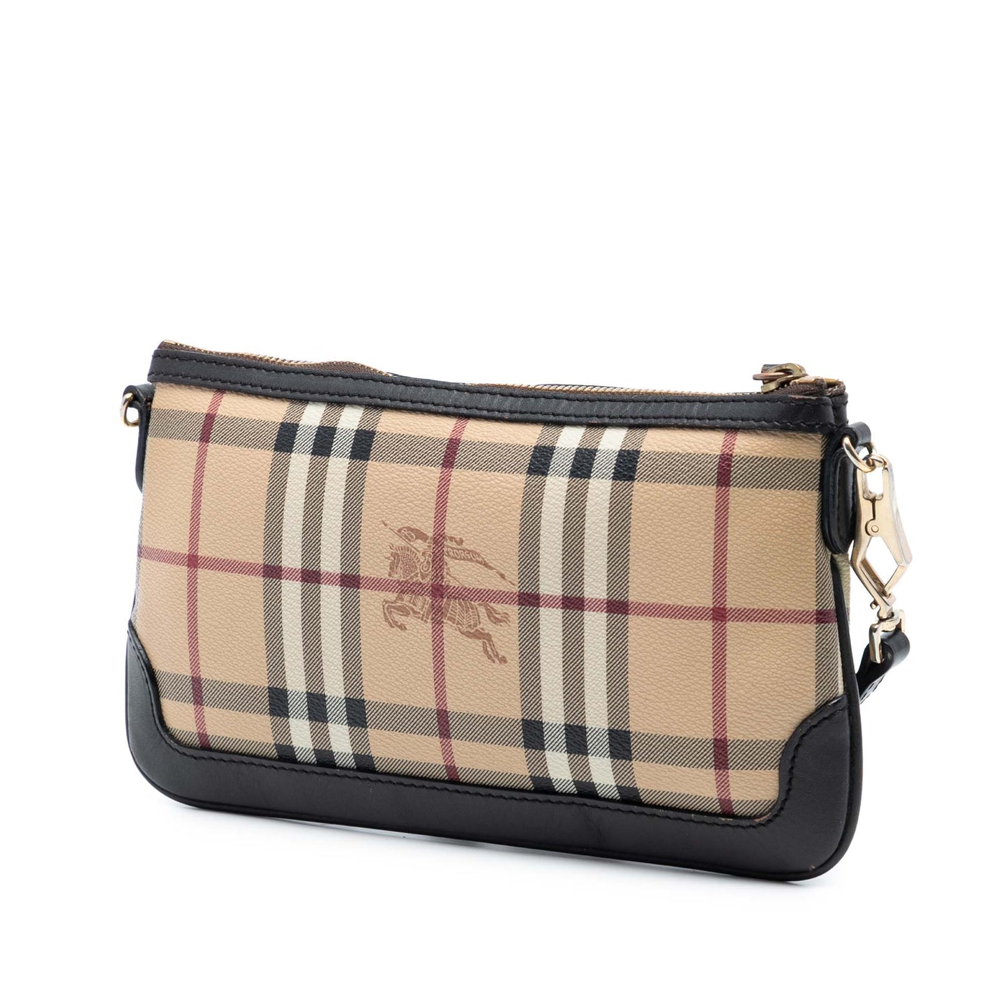 Burberry Haymarket Check Coated Canvas Peyton Crossbody