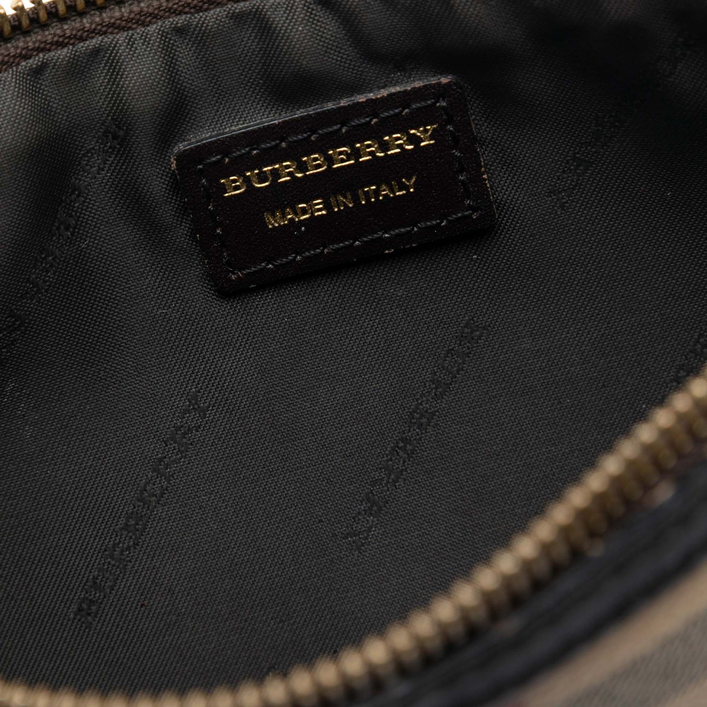 Burberry Haymarket Check Coated Canvas Peyton Crossbody