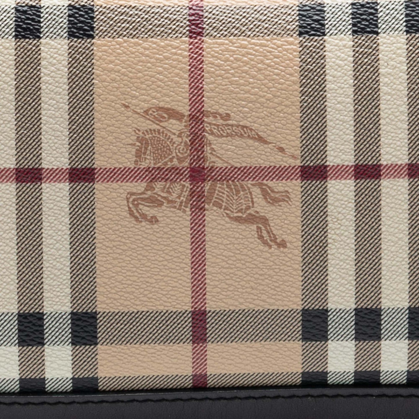Burberry Haymarket Check Coated Canvas Peyton Crossbody