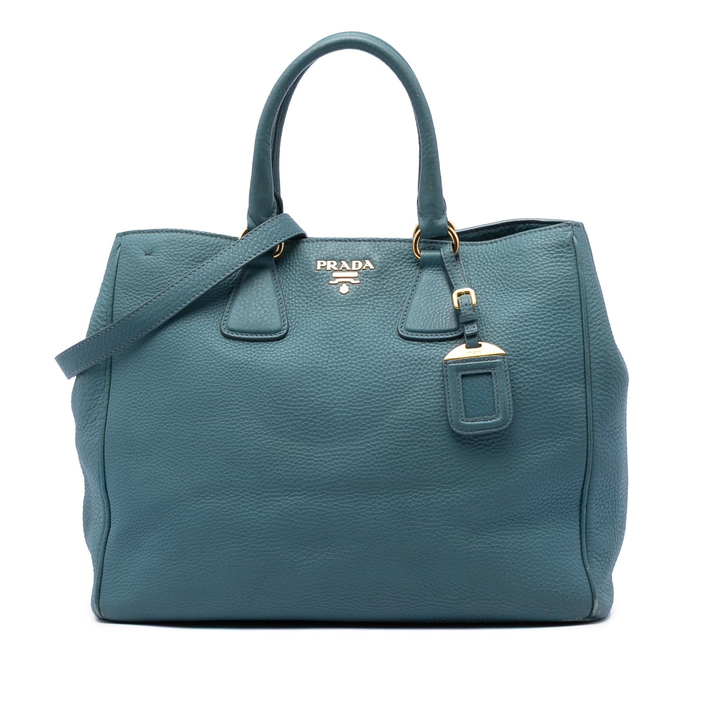 Prada Vitello Daino Open Convertible Tote