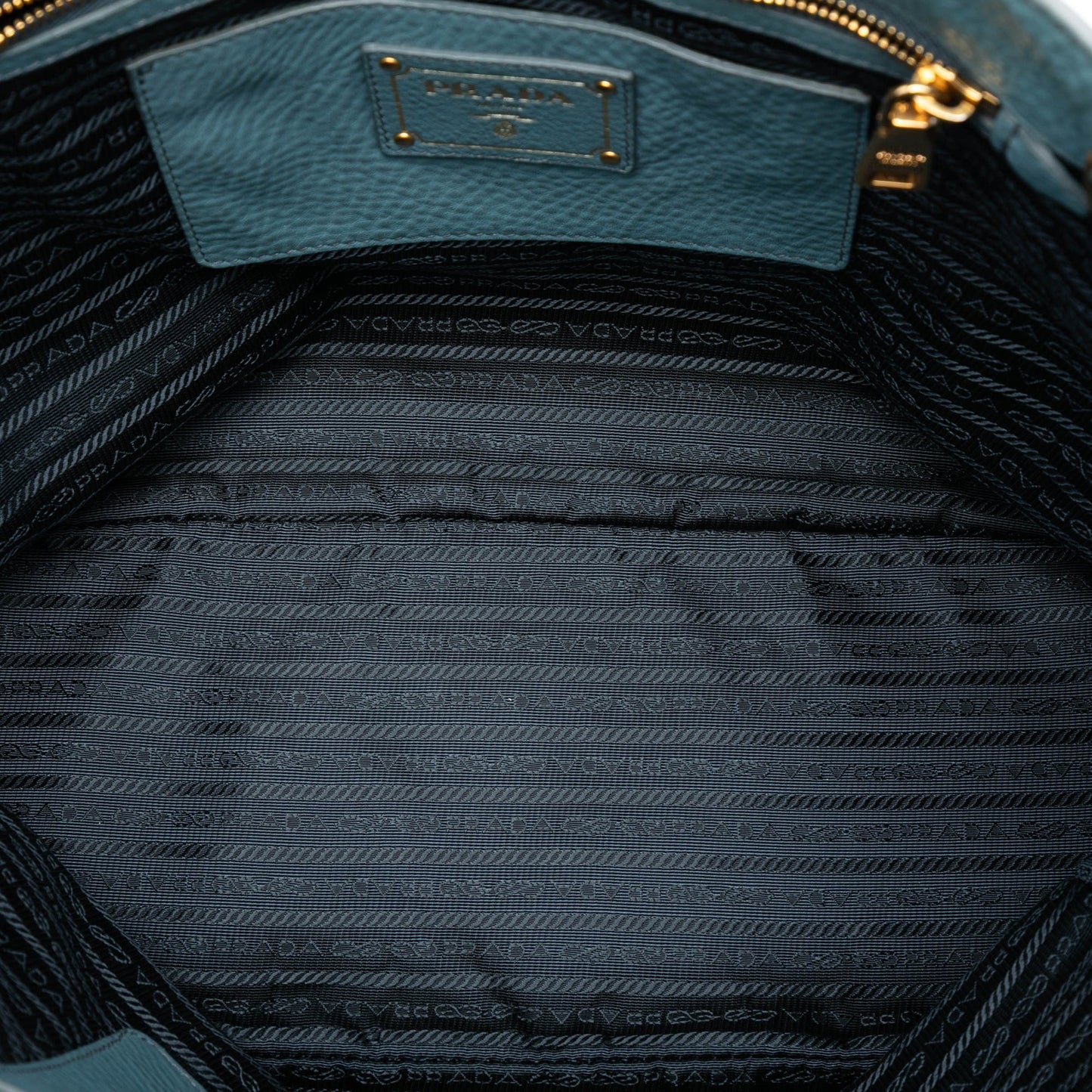 Prada Vitello Daino Open Convertible Tote