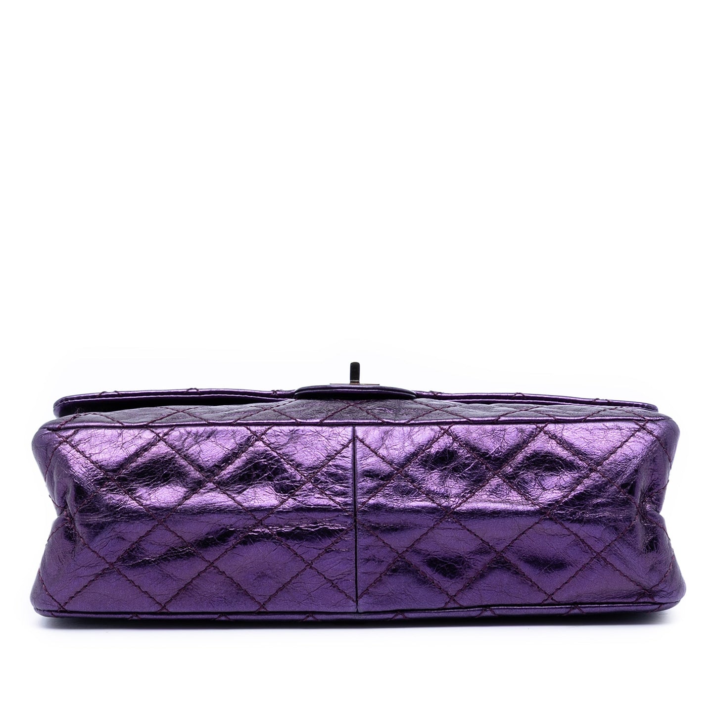 Quilted Metallic Calfskin Reissue 2.55 Double Flap 226