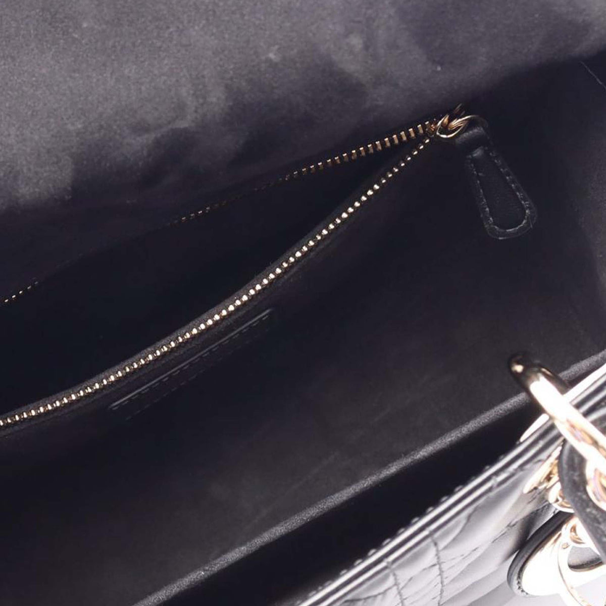 Dior Medium Lambskin Cannage Lady Dior