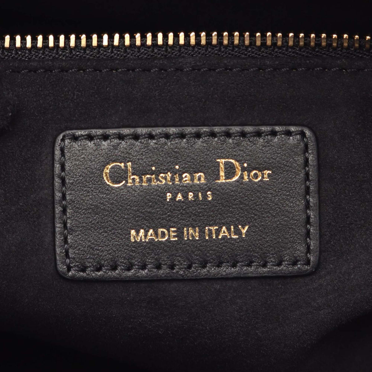 Dior Medium Lambskin Cannage Lady Dior