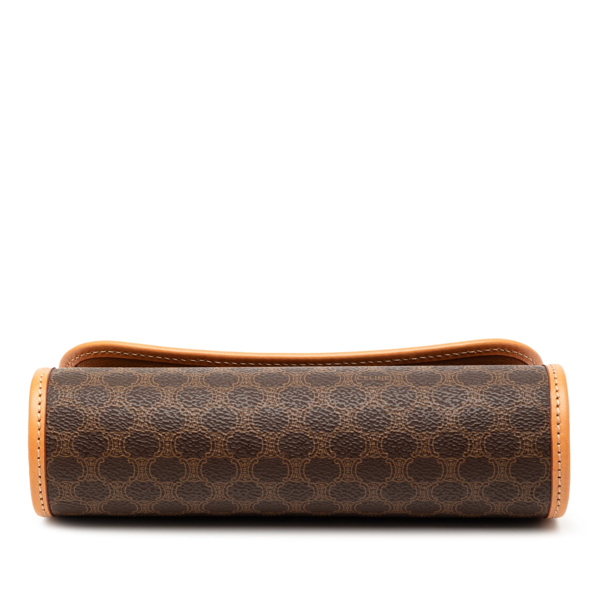 Celine Macadam Coated Canvas Clutch