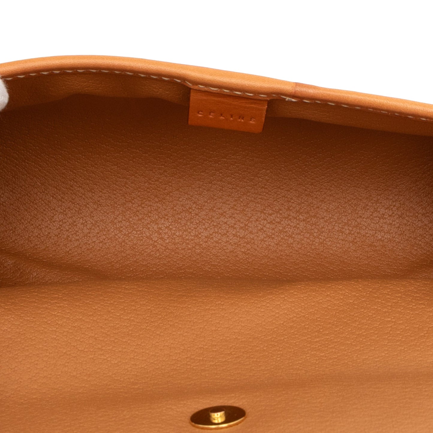 Celine Macadam Coated Canvas Clutch
