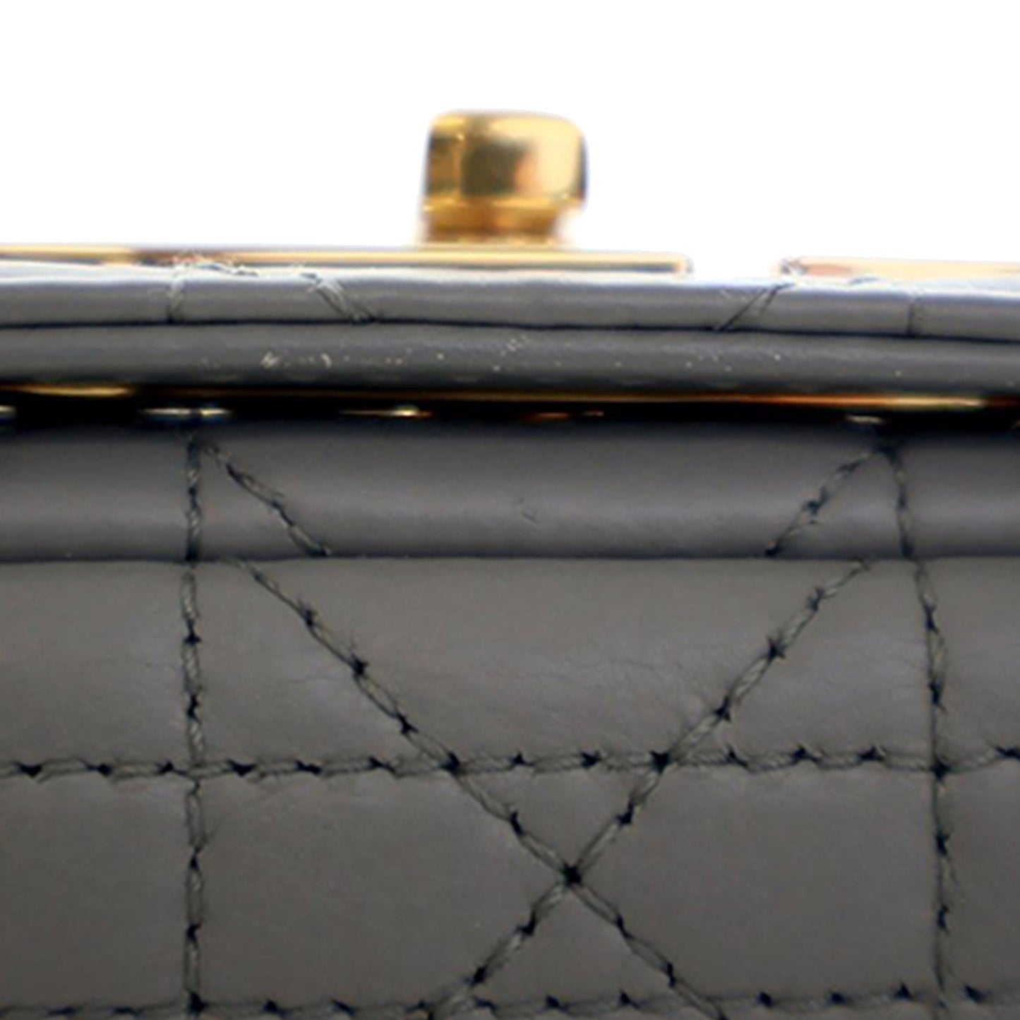 Dior Small Calfskin Cannage Caro Crossbody