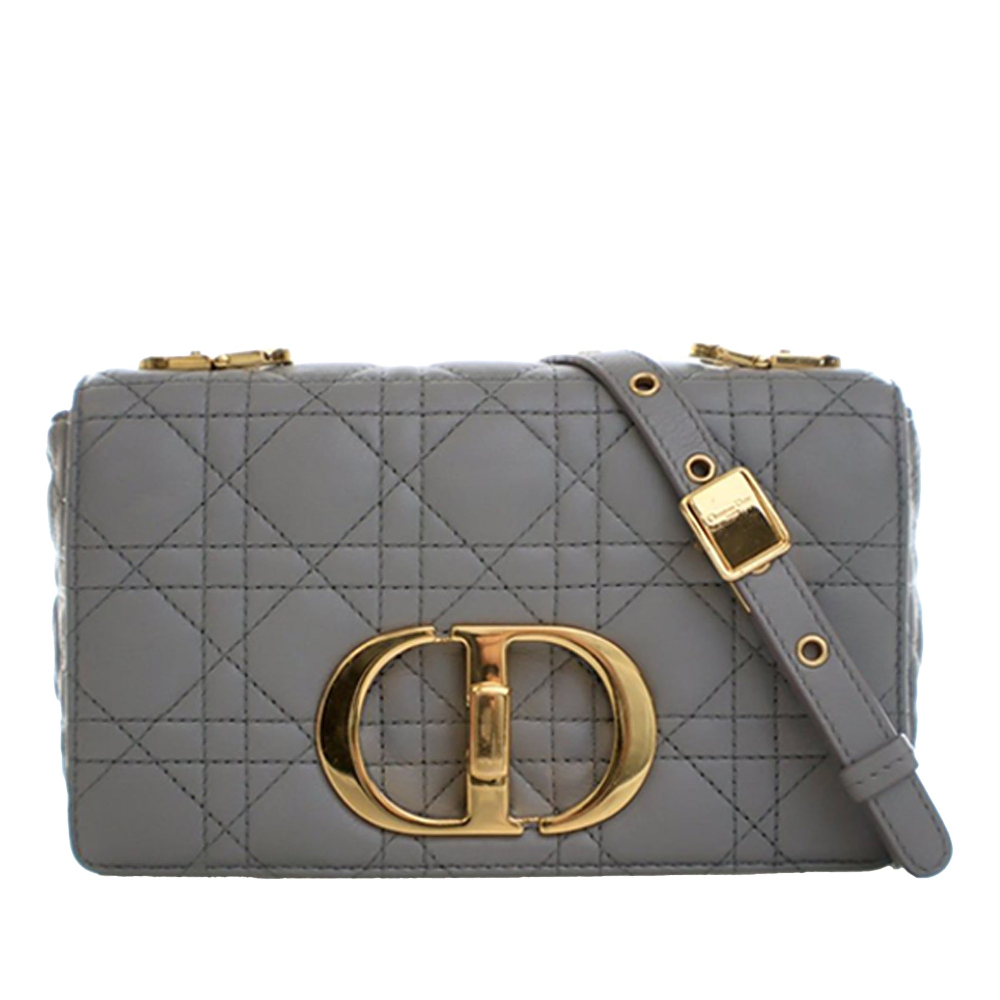 Dior Small Calfskin Cannage Caro Crossbody