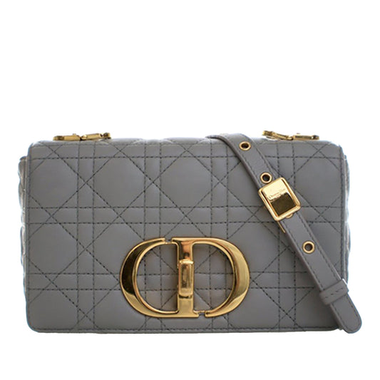 Dior Small Calfskin Cannage Caro Crossbody