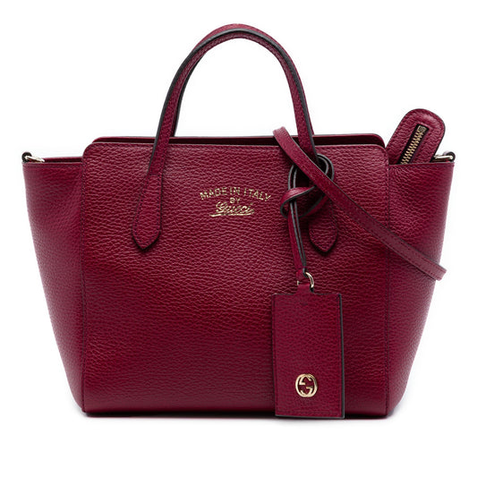 Gucci Mini Leather Swing Satchel