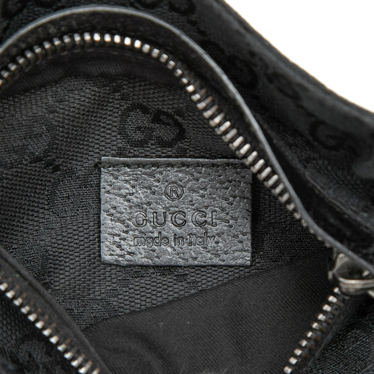 Gucci GG Canvas Double Pocket Belt Bag