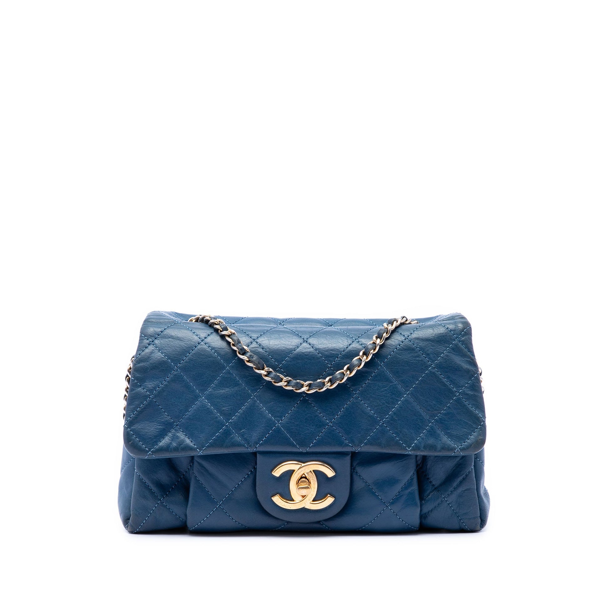 Chanel Small Quilted Iridescent Calfskin Chic Quilt Flap