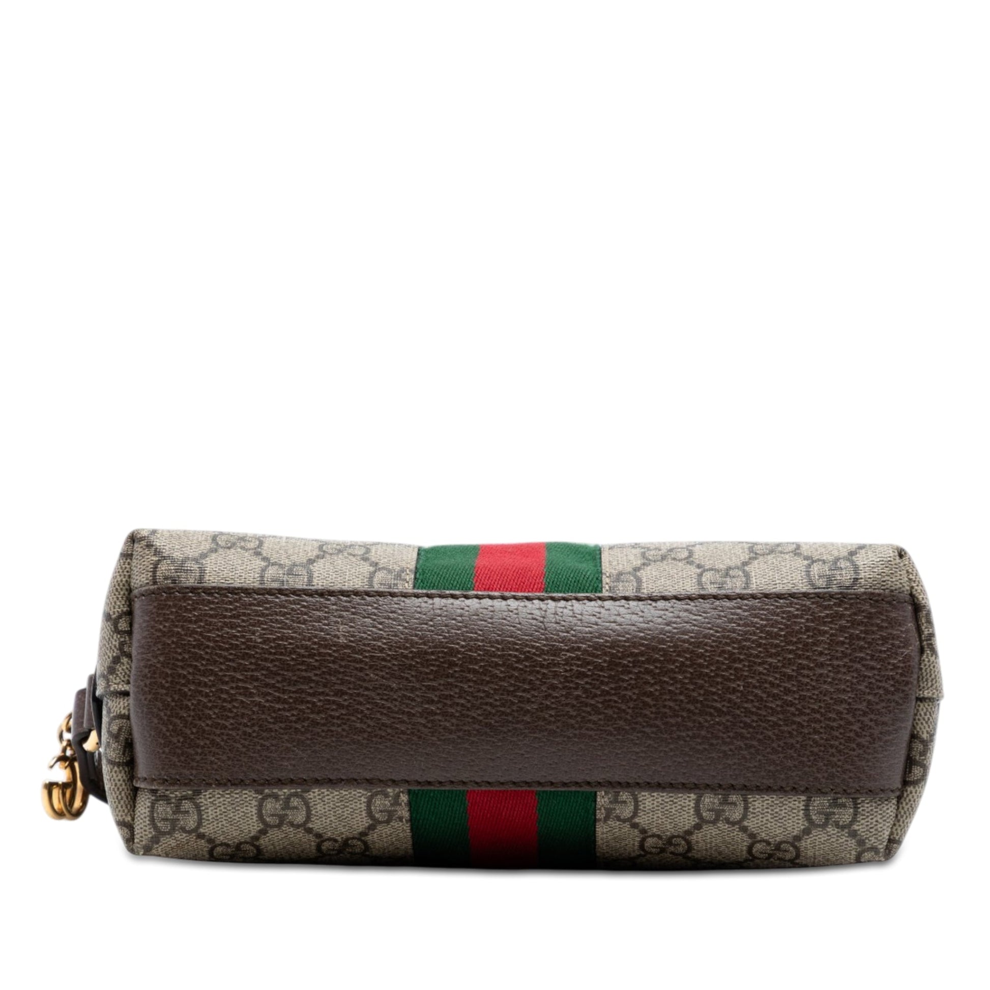 Gucci Small GG Supreme Web Ophidia Dome Crossbody