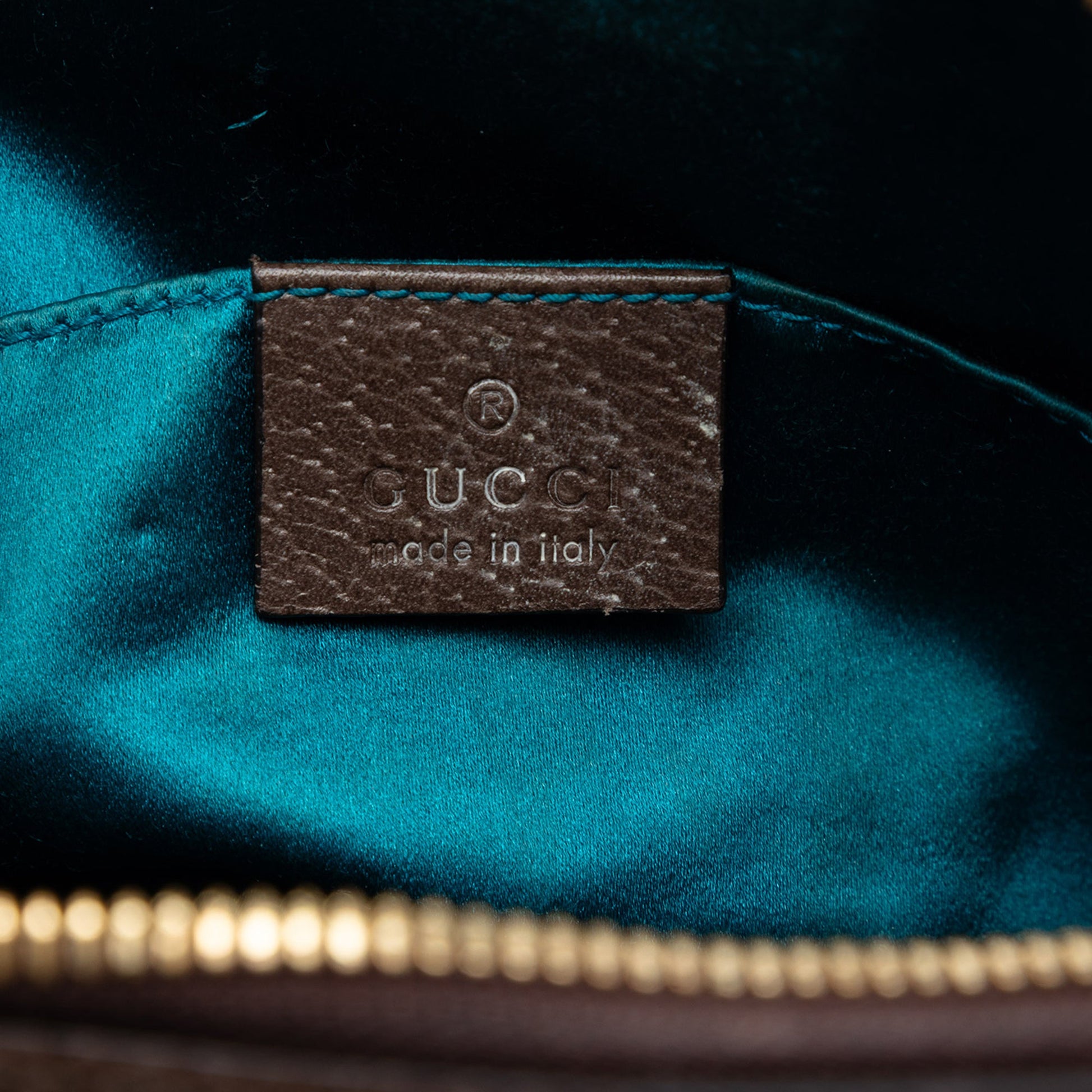 Gucci Small GG Supreme Web Ophidia Dome Crossbody