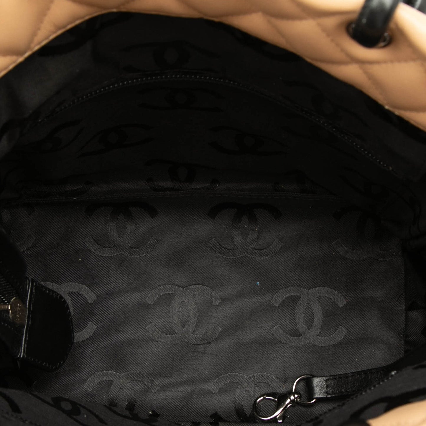 Medium Lambskin Cambon Ligne Tote