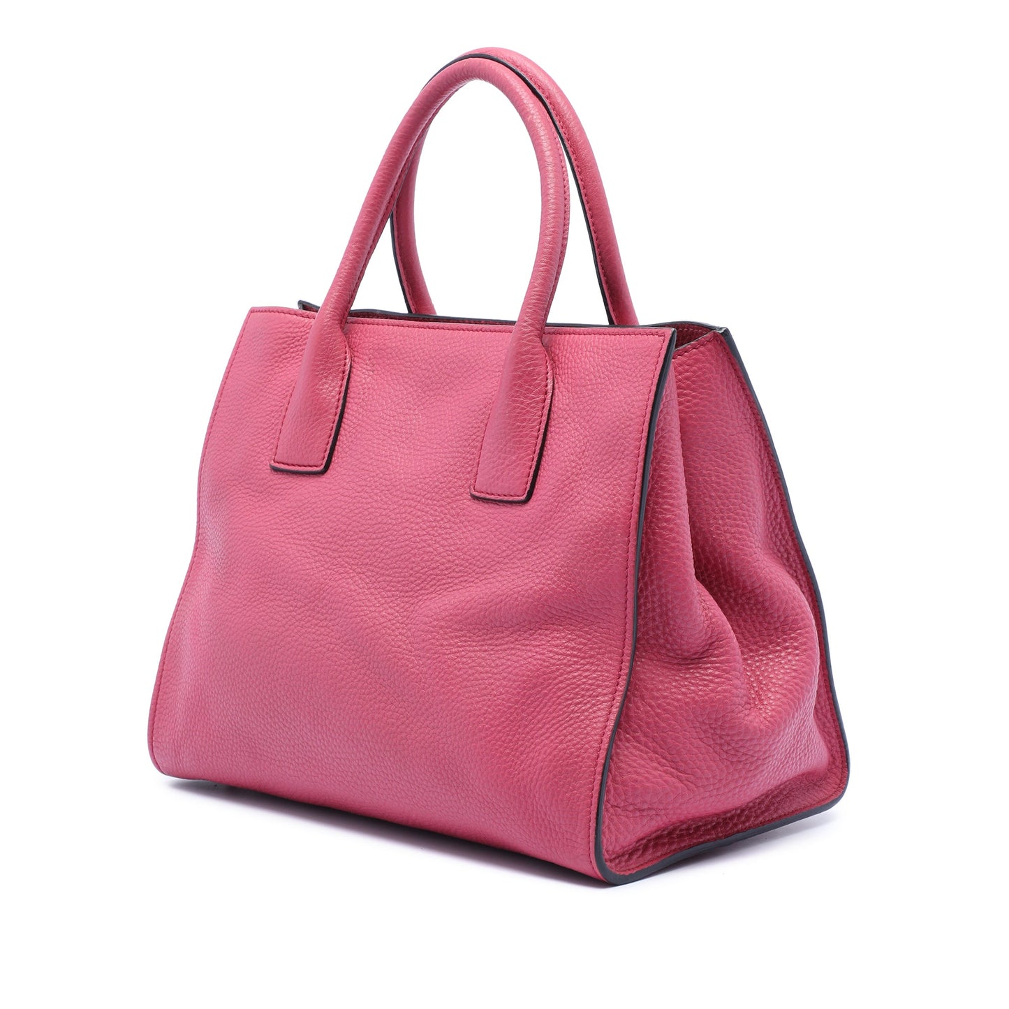 Prada Vitello Daino Open Convertible Tote