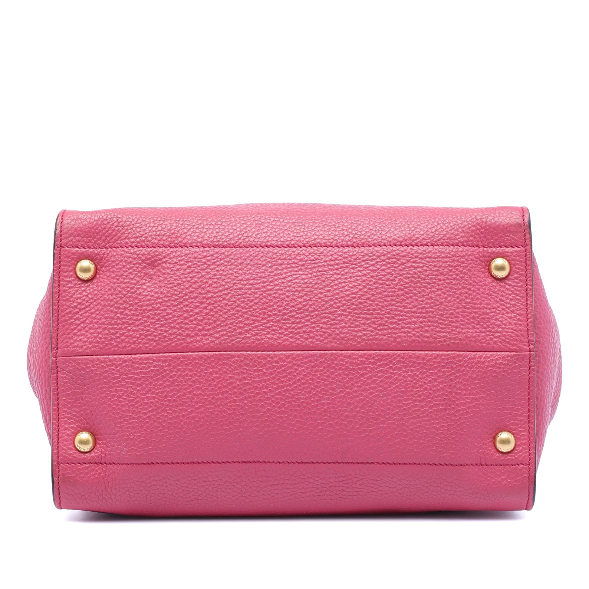 Prada Vitello Daino Open Convertible Tote