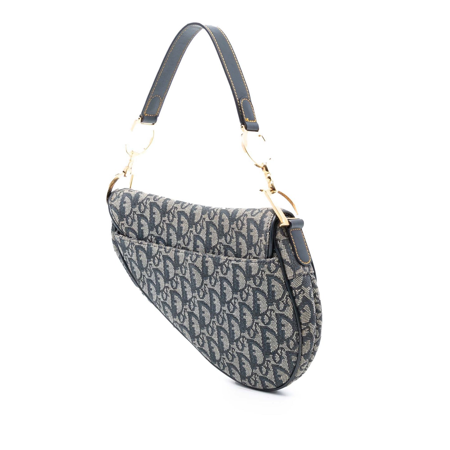 Dior Diorissimo Canvas Saddle Bag