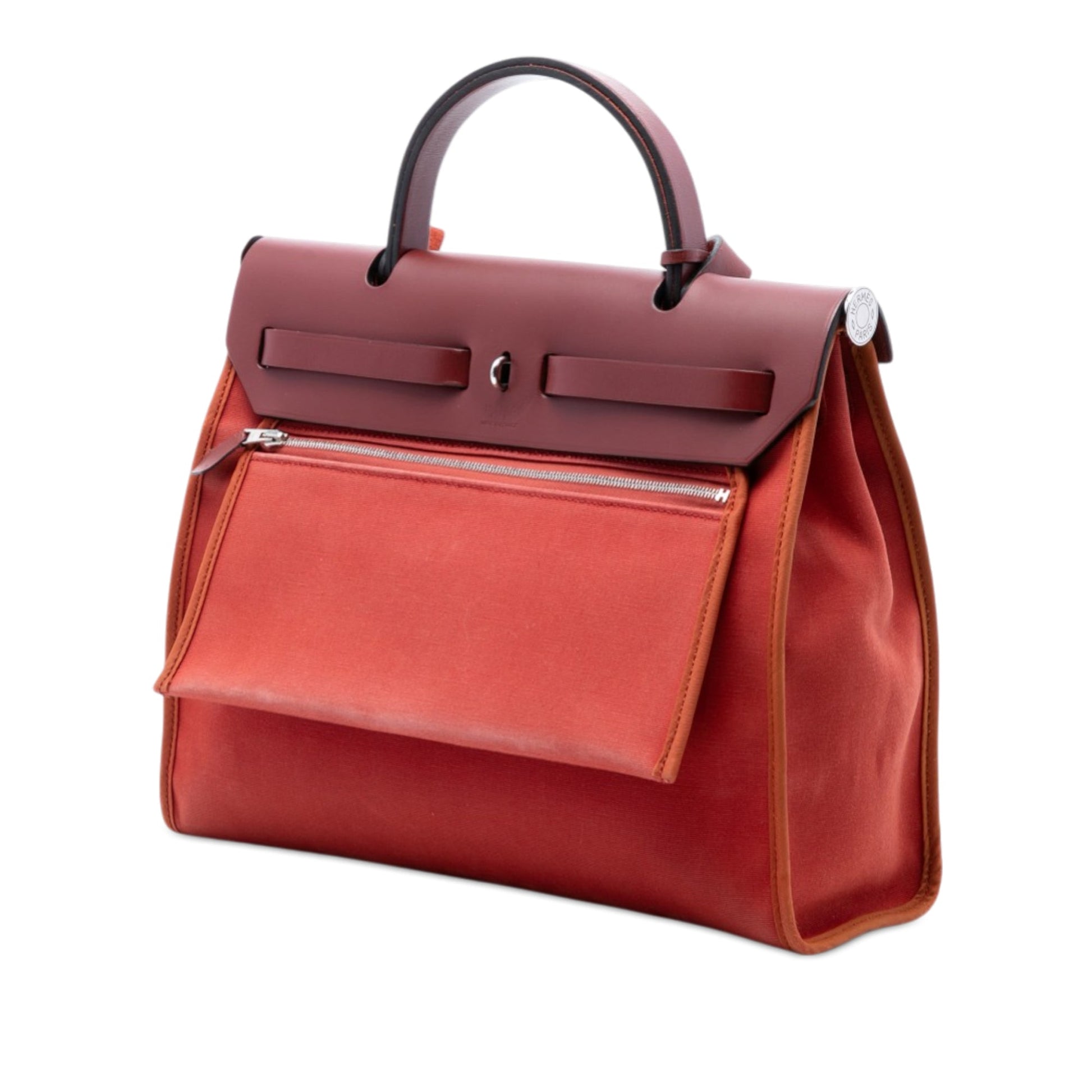 Hermès Toile Herbag Zip 31