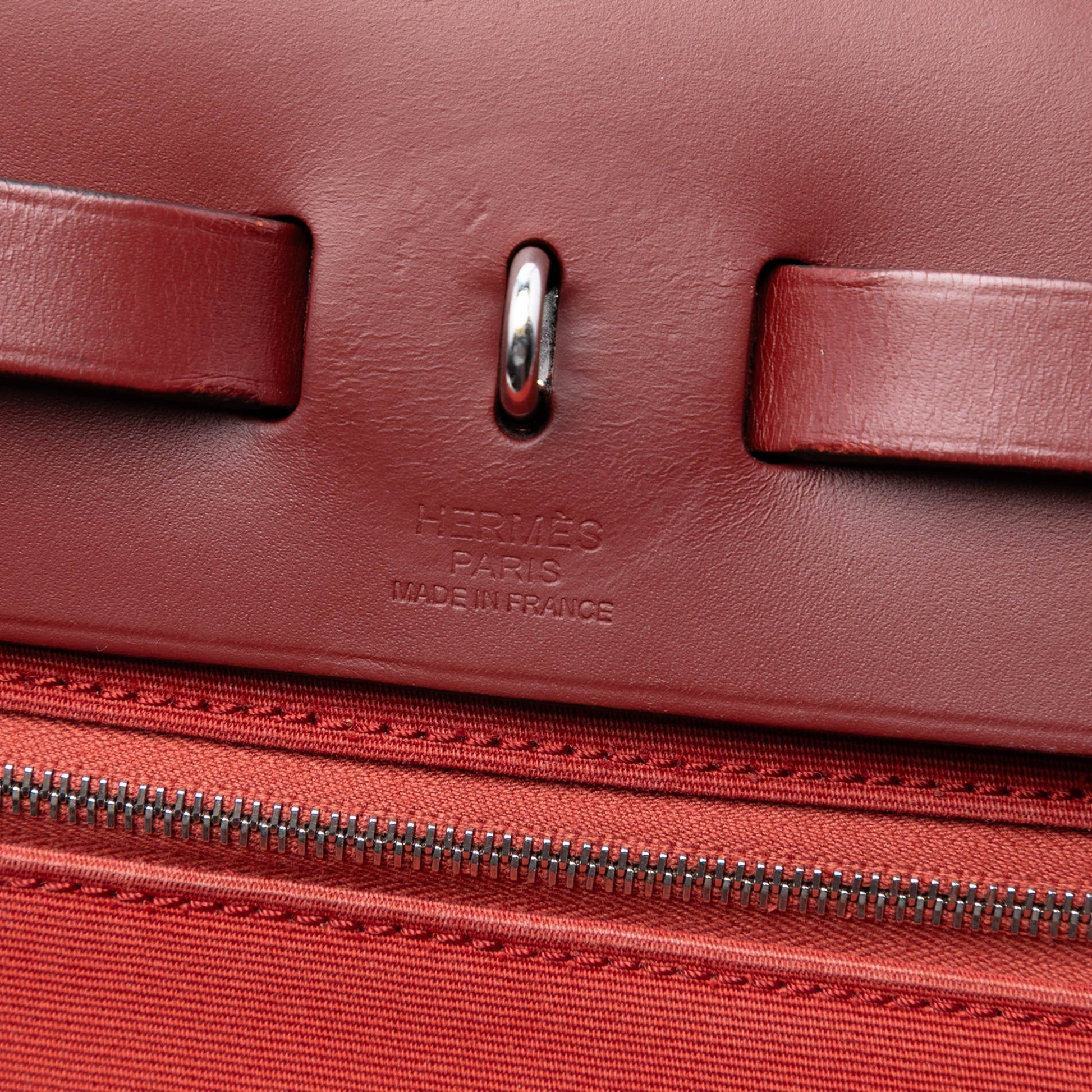 Hermès Toile Herbag Zip 31
